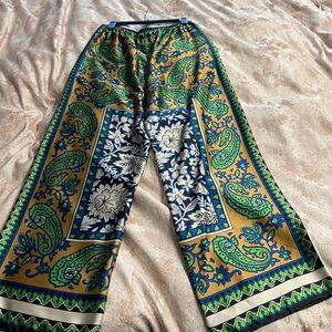 Zara Multicolor Patterned Pants
